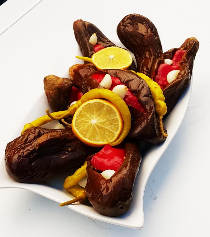 Patlıcan Dolma Turşusu